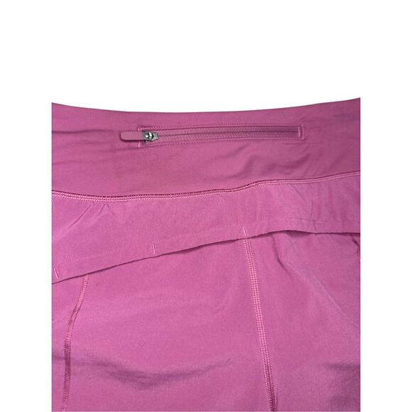Lululemon Women’s 6 Speed Up Shorts 2.5” Plumful Lined Stretch Activewear - Picture 6 of 8